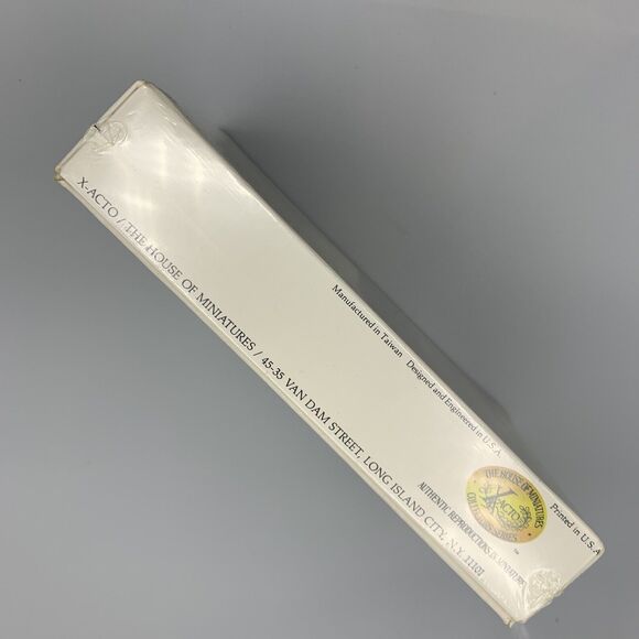 The House of Miniatures 2 Side Chair Set Dollhouse Kit 40007 X-ACTO Sealed NOS - Picture 8 of 9